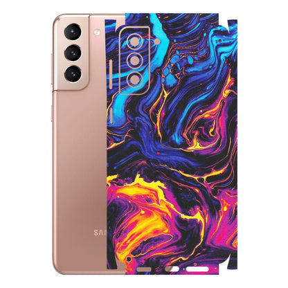 Samsung A/S Series Phone Skins (All Models) - Abstract Paint Classy - Matte Finish (M-15) Samsung Galaxy S21 Plus 5G