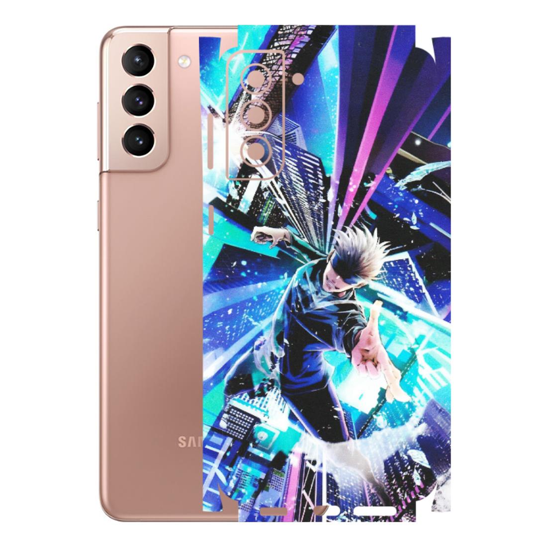 Samsung A/S Series Phone Skins (All Models) - Manga Action Jujustu Kaisen Anime - Matte Finish (M-155) Samsung Galaxy S21 Plus 5G