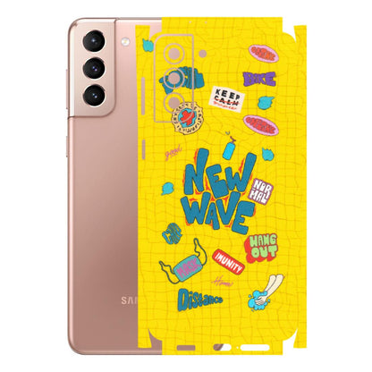 Samsung A/S Series Phone Skins (All Models) - New Wave Life - Matte Finish (M-17) Samsung Galaxy S21 Plus 5G