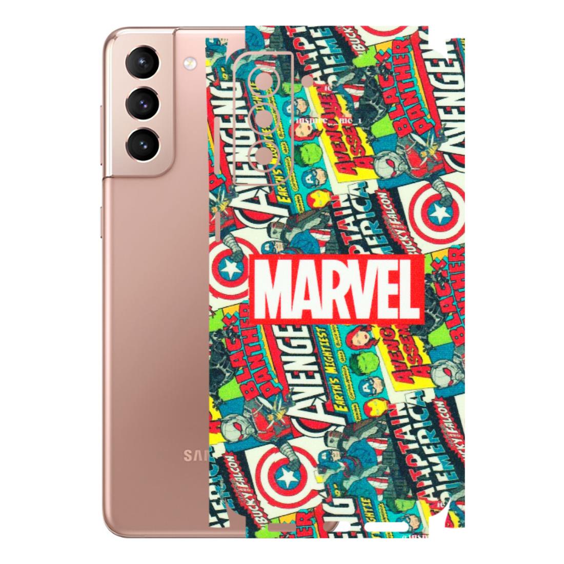 Samsung A/S Series Phone Skins (All Models) - Marvel Comic Lover - Matte Finish (M-30) Samsung Galaxy S21 Plus 5G