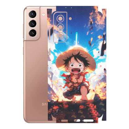Samsung A/S Series Phone Skins (All Models) - Toon One Piece Cute Character - Matte Finish (M-35) Samsung Galaxy S21 Plus 5G