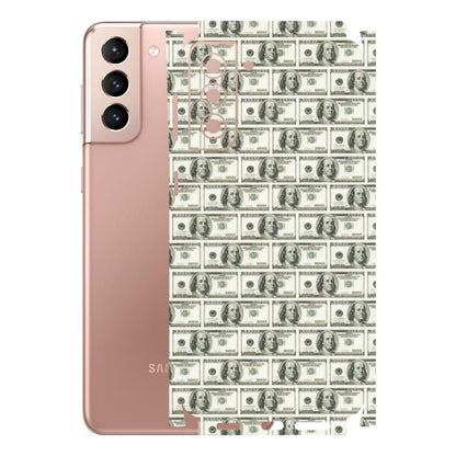 Samsung A/S Series Phone Skins (All Models) - I Love Dollars - Matte Finish (M-40) Samsung Galaxy S21 Plus 5G