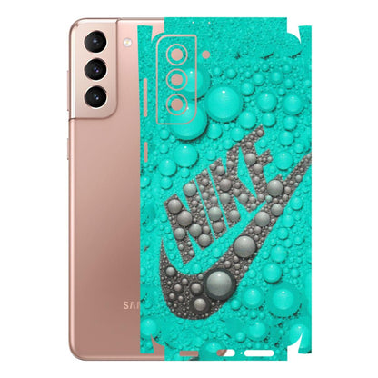 Samsung A/S Series Phone Skins (All Models) - Shoe Brand Bubbles - Matte Finish (M-42) Samsung Galaxy S21 Plus 5G