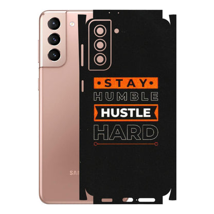 Samsung A/S Series Phone Skins (All Models) - Stay Humble Stay Hard - Matte Finish (M-48) Samsung Galaxy S21 Plus 5G