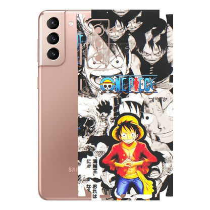 Samsung A/S Series Phone Skins (All Models) - One Piece B&W - Matte Finish (M-63) Samsung Galaxy S21 Plus 5G