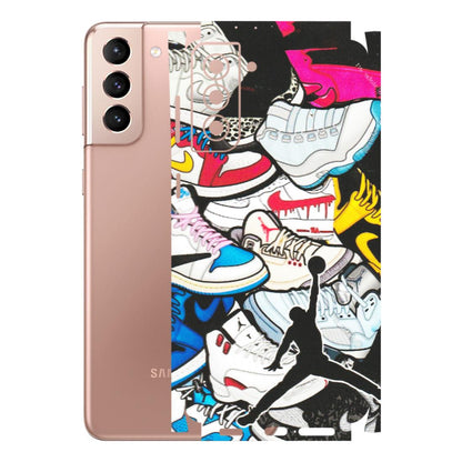 Samsung A/S Series Phone Skins (All Models) - Jordan Sneakers Fan - Matte Finish (M-80) Samsung Galaxy S21 Plus 5G