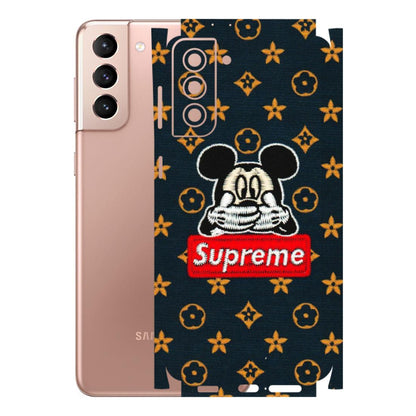 Samsung A/S Series Phone Skins (All Models) - Mickey Supreme - Matte Finish (M-83) Samsung Galaxy S21 Plus 5G