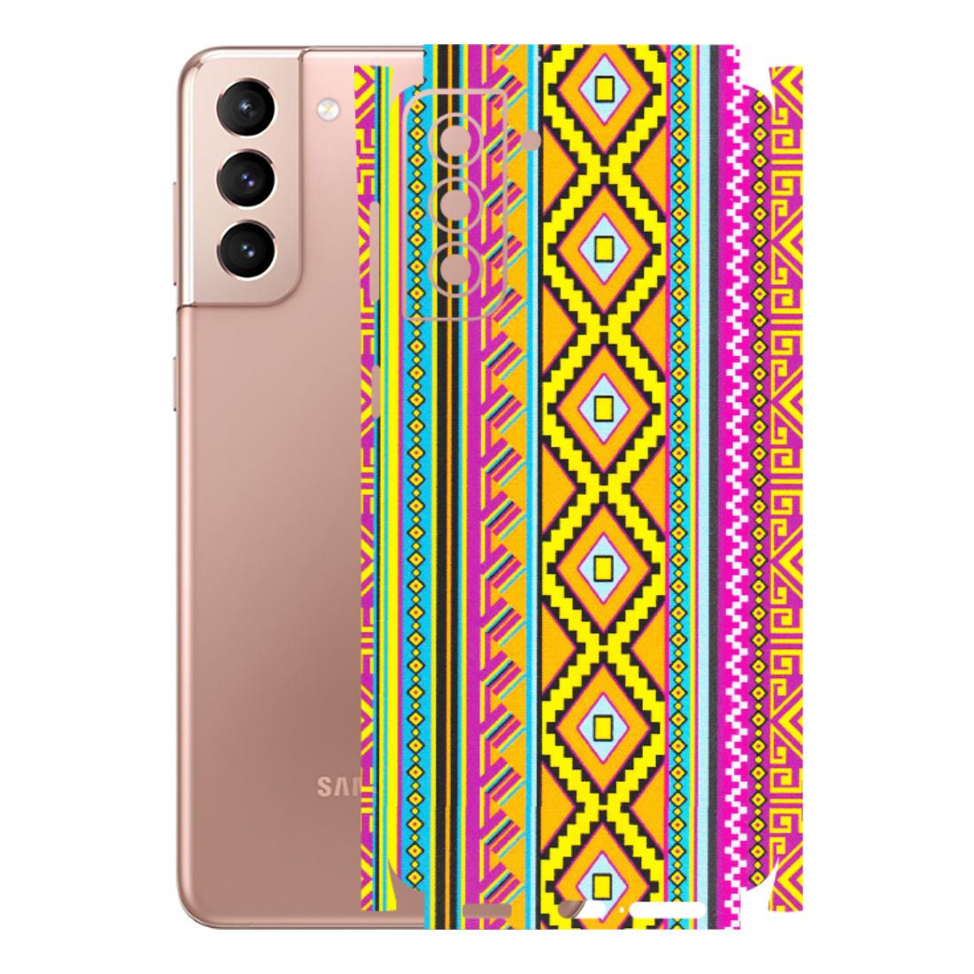 Samsung A/S Series Phone Skins (All Models) - Thai illustration - Matte Finish (M-89) Samsung Galaxy S21 Plus 5G