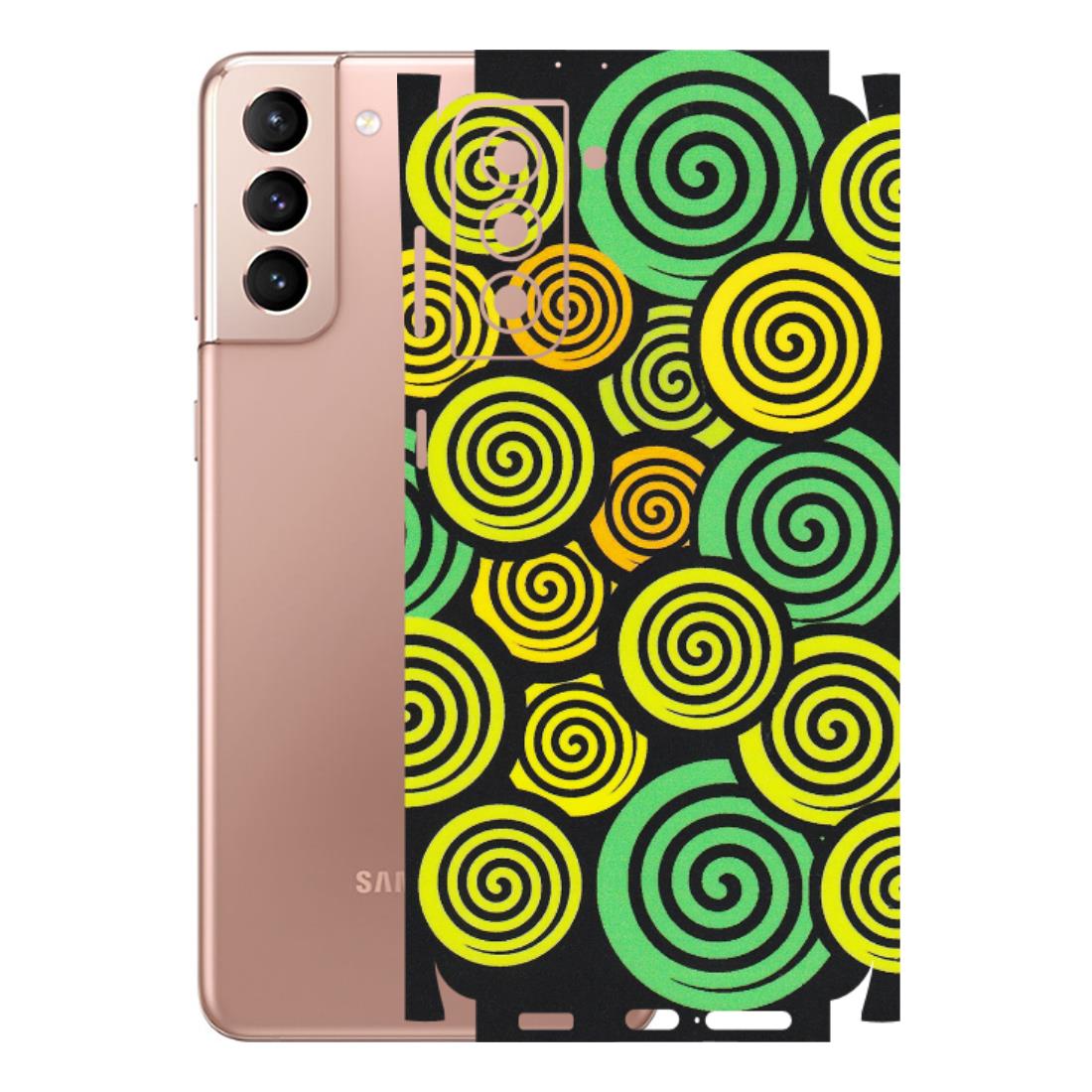 Samsung A/S Series Phone Skins (All Models) - Crazy Spiral - Matte Finish (M-91) Samsung Galaxy S21 Plus 5G
