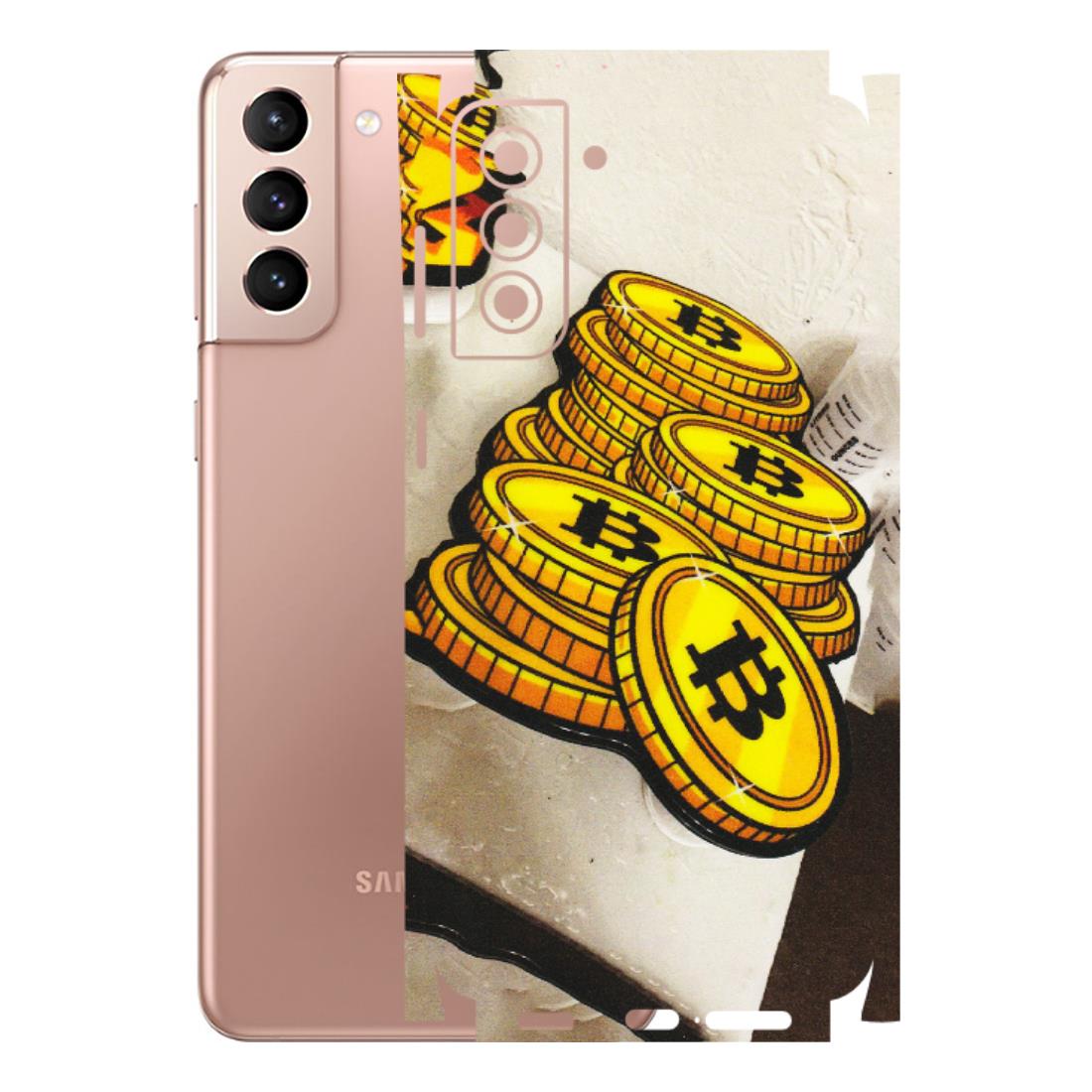 Samsung A/S Series Phone Skins (All Models) - Billionaire Bitcoin Collection - Matte Finish (M-92) Samsung Galaxy S21 Plus 5G