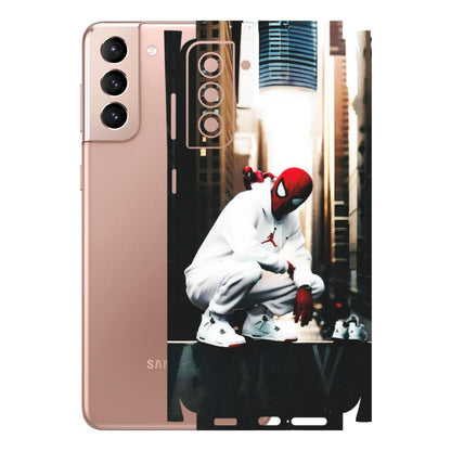 Samsung A/S Series Phone Skins (All Models) - Sportsman Spider Man - Matte Finish (M-94) Samsung Galaxy S21 Plus 5G
