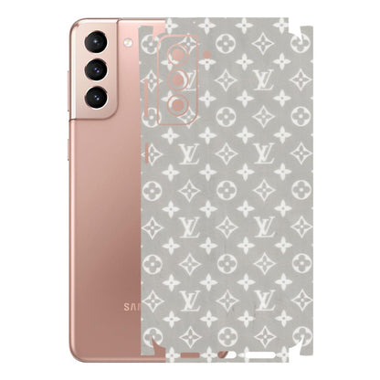Samsung A/S Series Phone Skins (All Models) - Luxury Brands Logo - Transparent Finish (T-07) Samsung Galaxy S21 Plus 5G