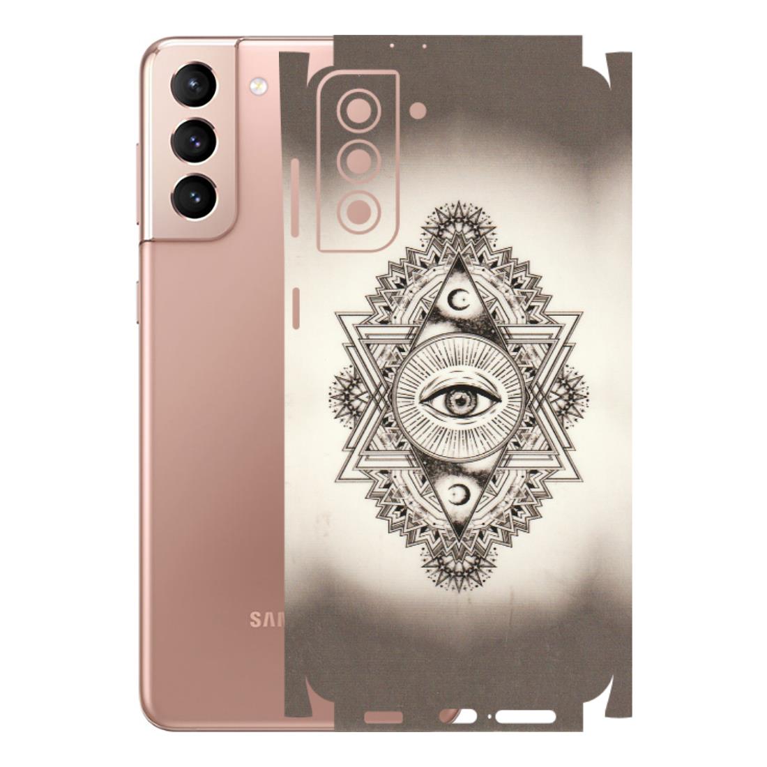 Samsung A/S Series Phone Skins (All Models) - Illuminati Great Eye - Transparent Finish (T-14) Samsung Galaxy S21 Plus 5G