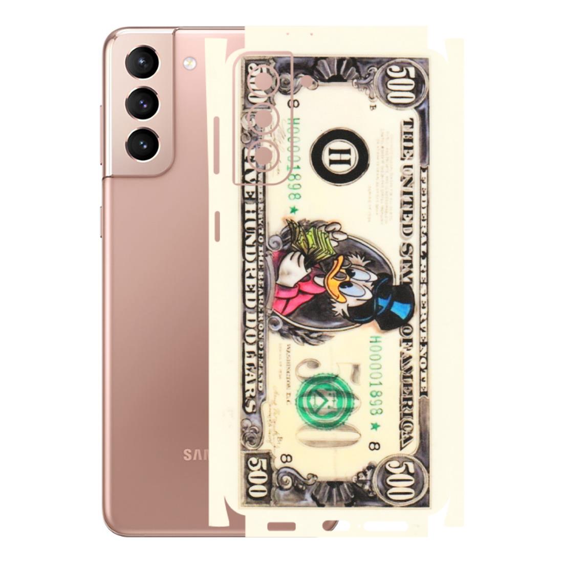 Samsung A/S Series Phone Skins (All Models) - Five Hundred Dollar Duck - Transparent Finish (T-15) Samsung Galaxy S21 Plus 5G