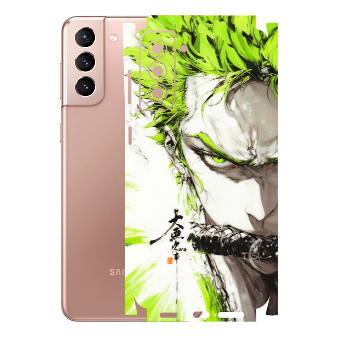 Samsung A/S Series Phone Skins (All Models) - Roro Taku Anime - Transparent Finish (T-18) Samsung Galaxy S21 Plus 5G