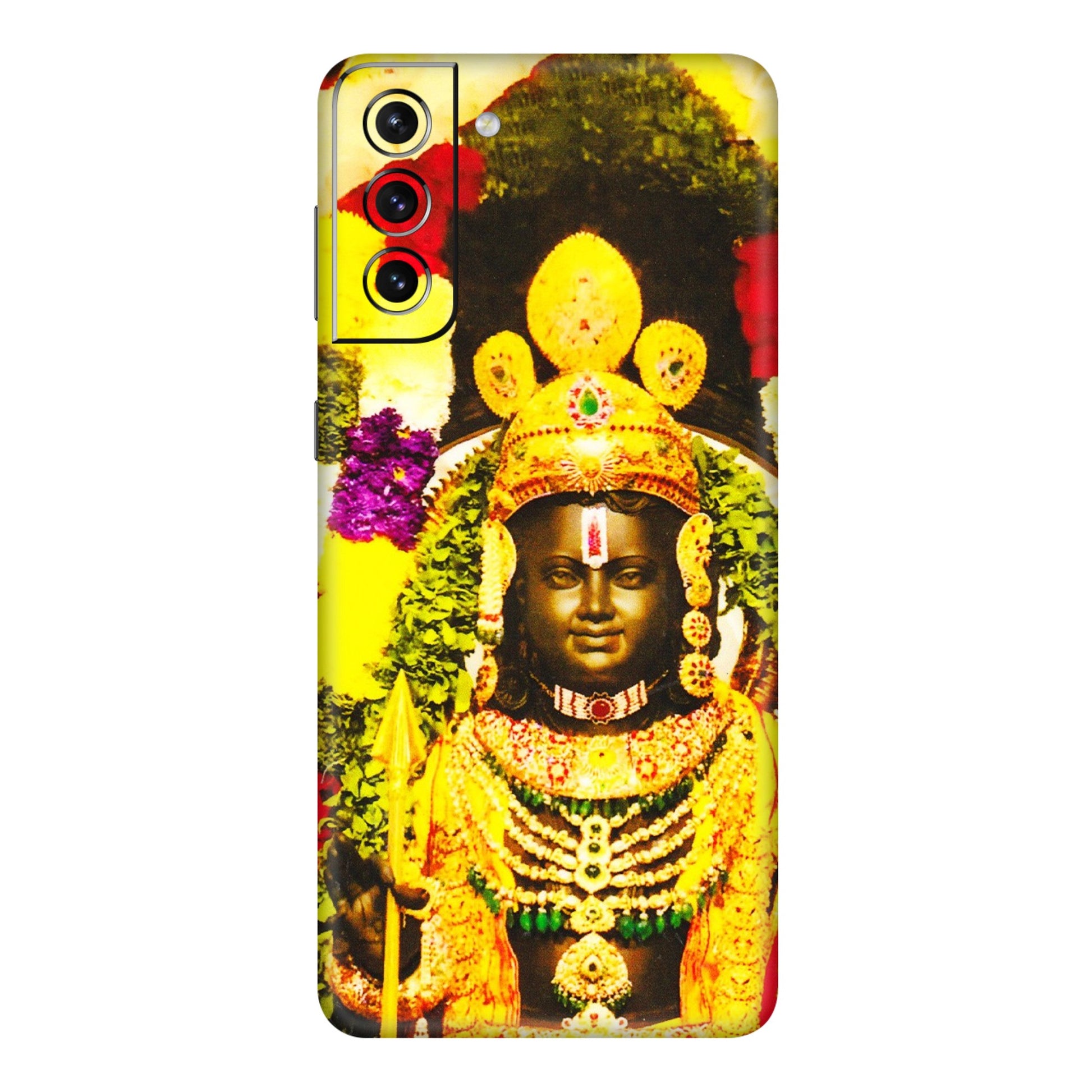 Samsung A/S Series Phone Skins (All Models) - Ram Lalla Ayodhya - 3D Embossed Finish (L-103) Samsung Galaxy S21 Plus 5G