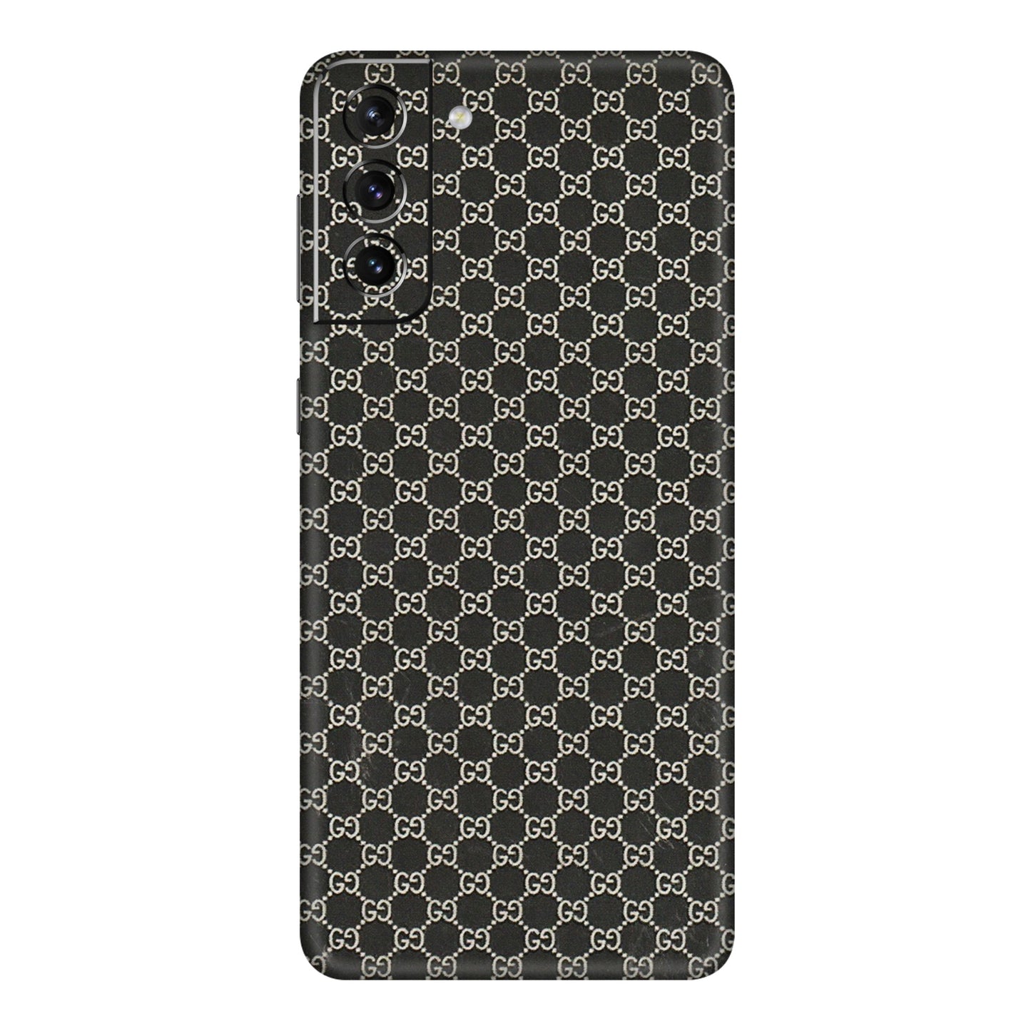 Samsung A/S Series Phone Skins (All Models) - Black G Print - 3D Embossed Finish (L-109) Samsung Galaxy S21 Plus 5G