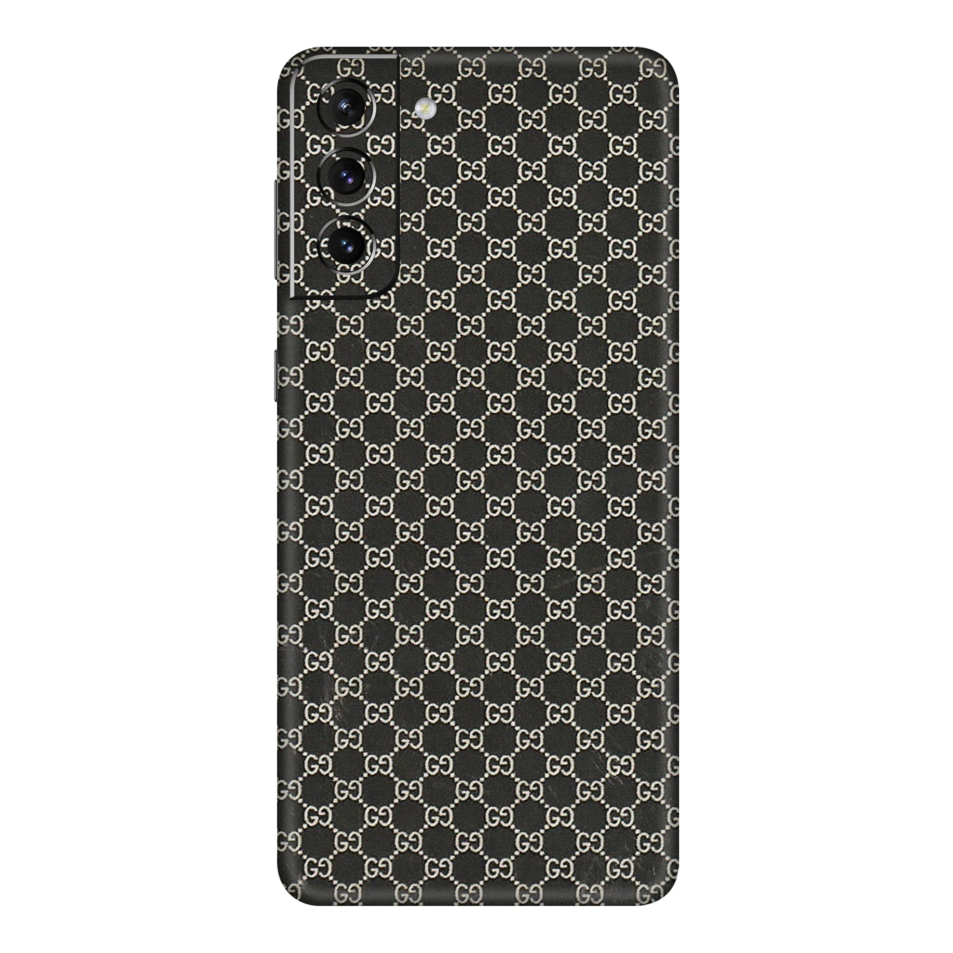 Samsung A/S Series Phone Skins (All Models) - Black G Print - 3D Embossed Finish (L-109) Samsung Galaxy S21 Plus 5G