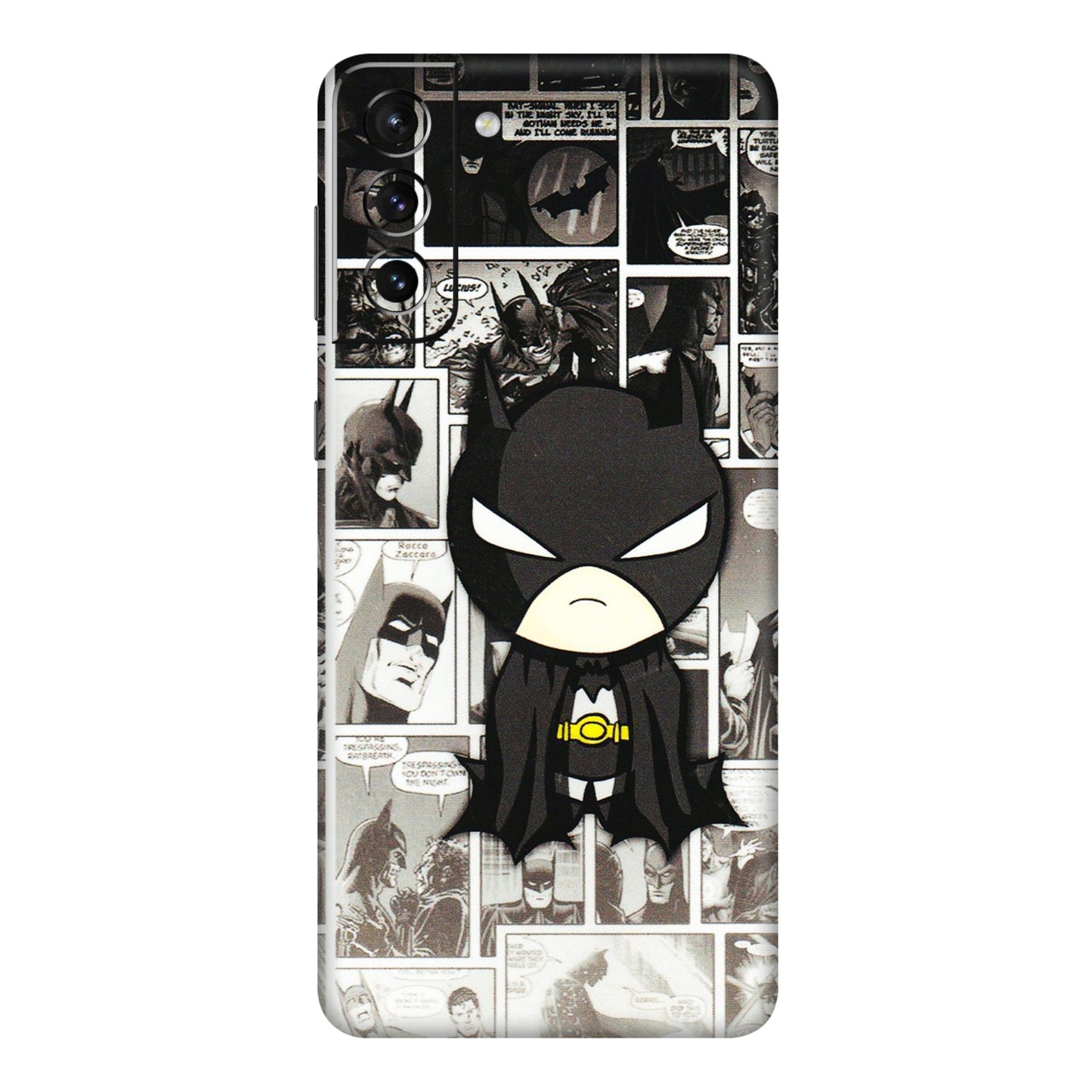 Samsung A/S Series Phone Skins (All Models) - Toon Batman - 3D Embossed Finish (L-182) Samsung Galaxy S21 Plus 5G