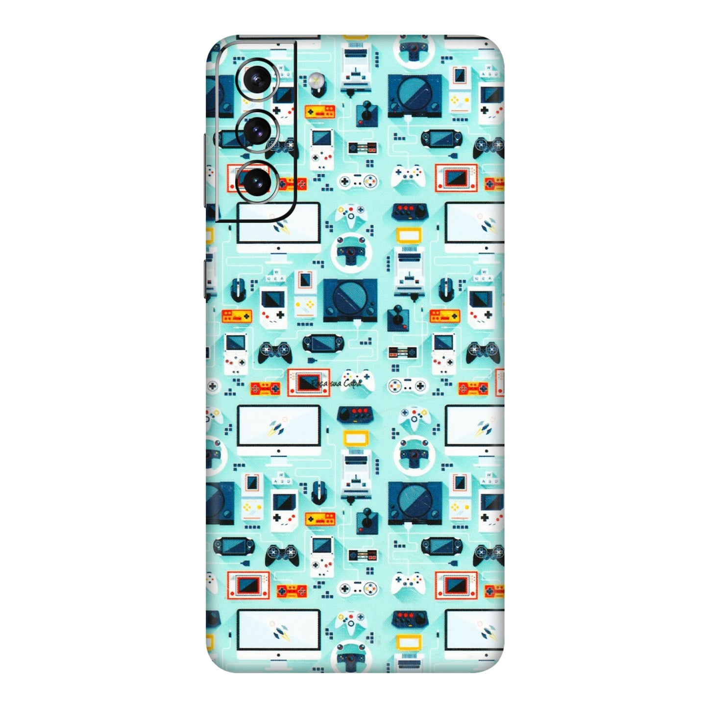 Samsung A/S Series Phone Skins (All Models) - Gadgets Doodle - 3D Embossed Finish (L-184) Samsung Galaxy S21 Plus 5G