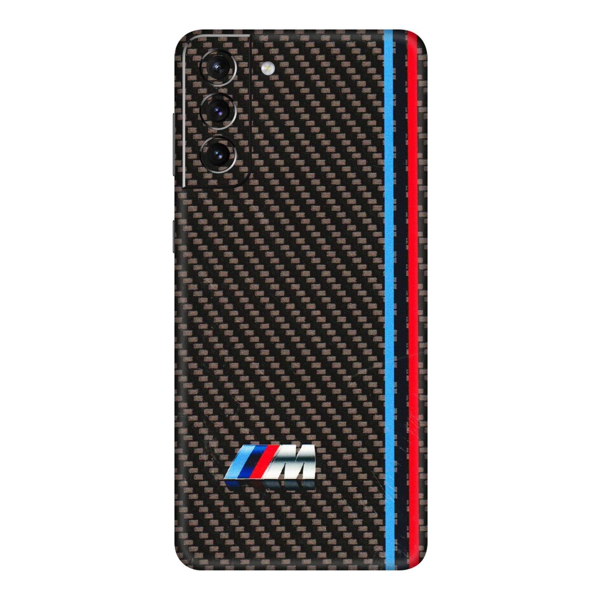 Samsung A/S Series Phone Skins (All Models) - BM Carbon Fiber Feels - 3D Embossed Finish (L-38) Samsung Galaxy S21 Plus 5G