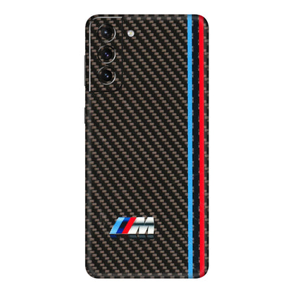 Samsung A/S Series Phone Skins (All Models) - BM Carbon Fiber Feels - 3D Embossed Finish (L-38) Samsung Galaxy S21 Plus 5G
