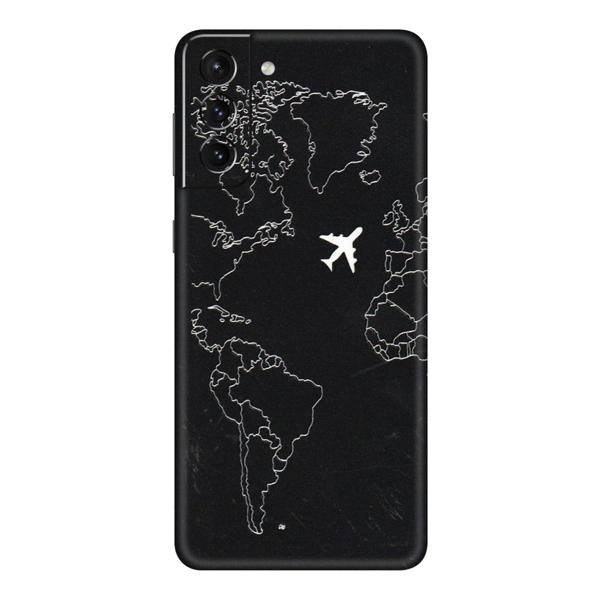 Samsung A/S Series Phone Skins (All Models) - Never Ending Travel - 3D Embossed Finish (L-79) Samsung Galaxy S21 Plus 5G