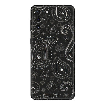Samsung A/S Series Phone Skins (All Models) - Black Sober Kerry - Matte Finish (M-37) Samsung Galaxy S21 Plus 5G
