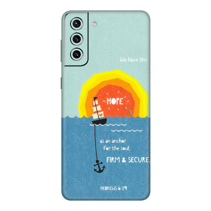 Samsung A/S Series Phone Skins (All Models) - A Beautiful Sunset of Hope - Matte Finish (M-75) Samsung Galaxy S21 Plus 5G