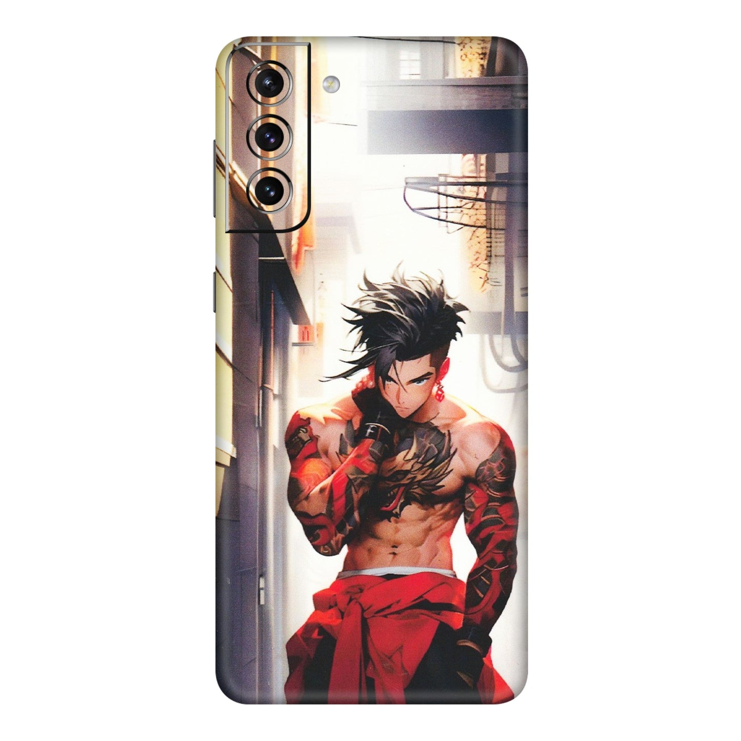 Samsung A/S Series Phone Skins (All Models) - In the streets of Japan - Matte Finish (M-77) Samsung Galaxy S21 Plus 5G