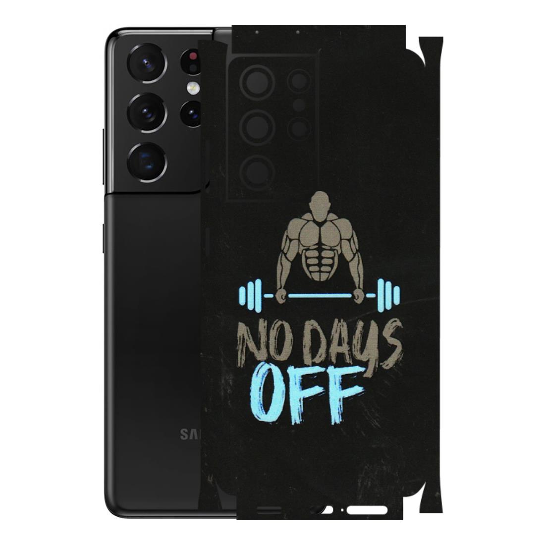 Samsung A/S Series Phone Skins (All Models) - Gym Lover - 3D Embossed Finish (L-127) Samsung Galaxy S21 Ultra 5G