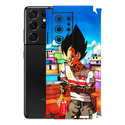 Samsung A/S Series Phone Skins (All Models) - Vegeta - 3D Embossed Finish (L-136) Samsung Galaxy S21 Ultra 5G