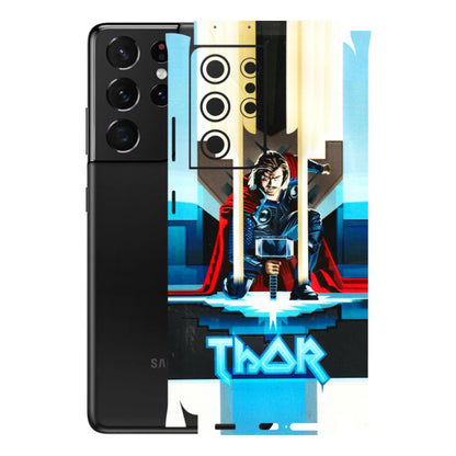 Samsung A/S Series Phone Skins (All Models) - Thor - 3D Embossed Finish (L-137) Samsung Galaxy S21 Ultra 5G