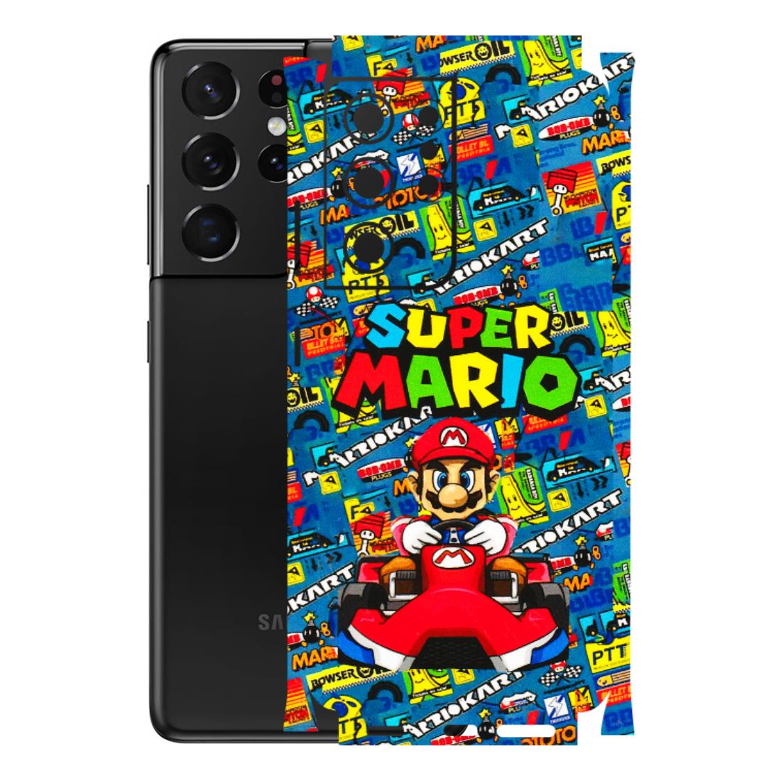 Samsung A/S Series Phone Skins (All Models) - Super Mario Kart - 3D Embossed Finish (L-140) Samsung Galaxy S21 Ultra 5G