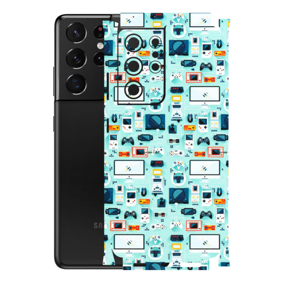 Samsung A/S Series Phone Skins (All Models) - Gadgets Doodle - 3D Embossed Finish (L-184) Samsung Galaxy S21 Ultra 5G