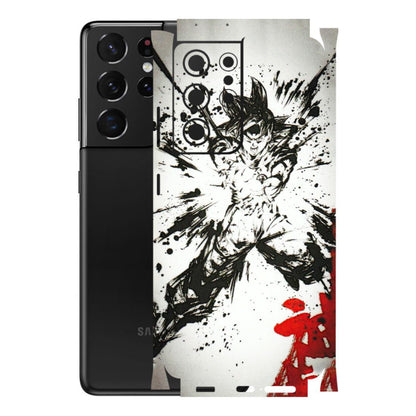 Samsung A/S Series Phone Skins (All Models) - DBZ - 3D Embossed Finish (L-206) Samsung Galaxy S21 Ultra 5G
