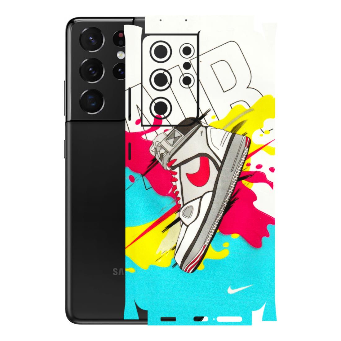 Samsung A/S Series Phone Skins (All Models) - Sneaker - 3D Embossed Finish (L-207) Samsung Galaxy S21 Ultra 5G