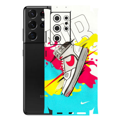 Samsung A/S Series Phone Skins (All Models) - Sneaker - 3D Embossed Finish (L-207) Samsung Galaxy S21 Ultra 5G
