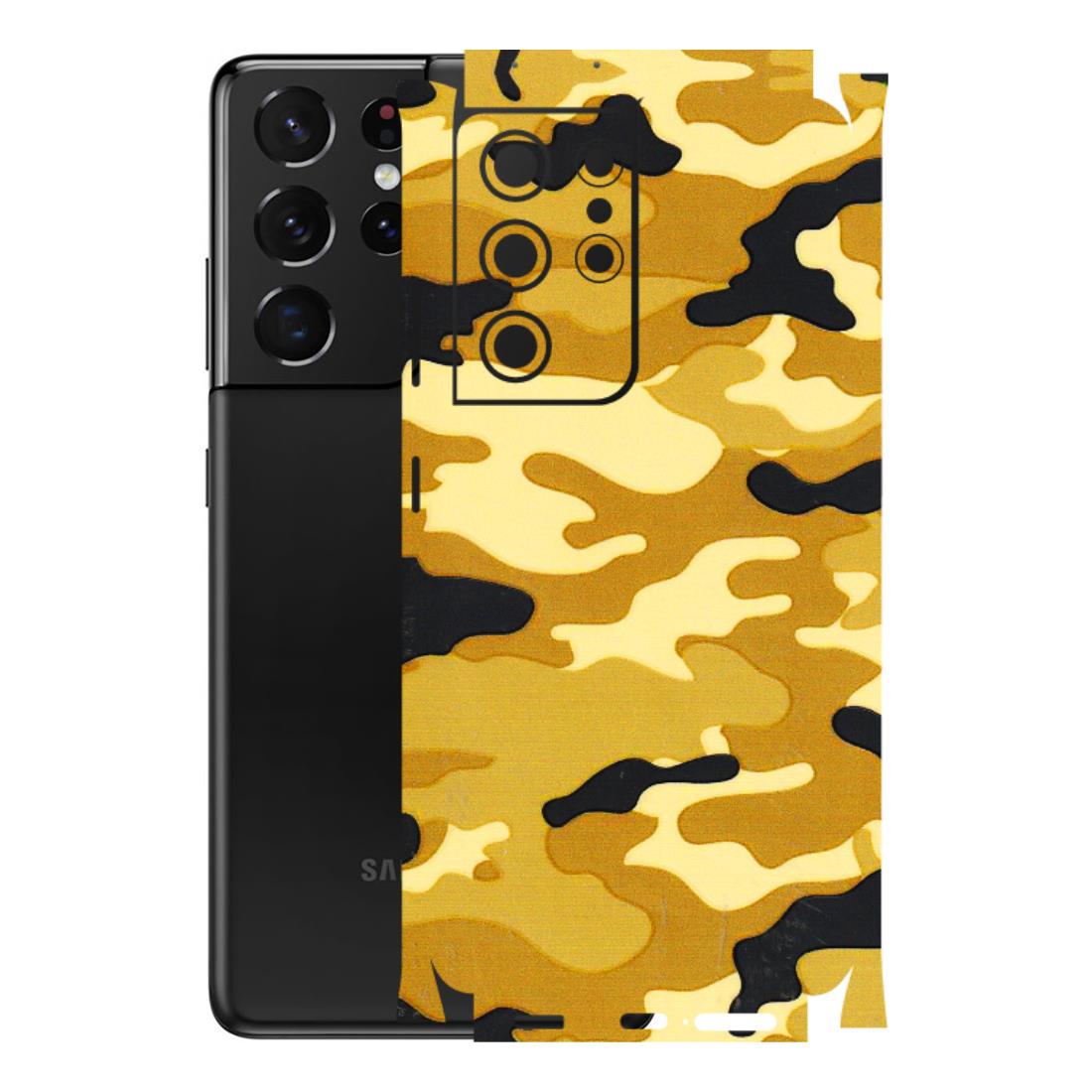 Samsung A/S Series Phone Skins (All Models) - Indian Camo - 3D Embossed Finish (L-228) Samsung Galaxy S21 Ultra 5G
