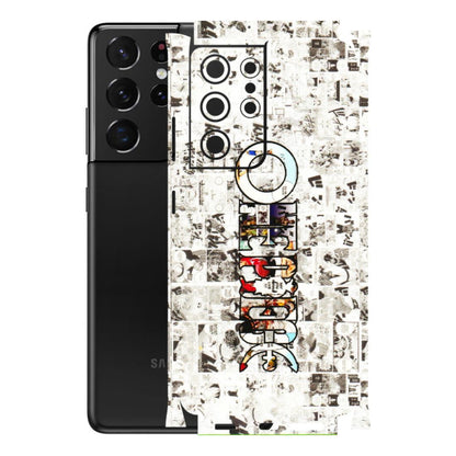 Samsung A/S Series Phone Skins (All Models) - One Piece Manga - 3D Embossed Finish (L-26) Samsung Galaxy S21 Ultra 5G