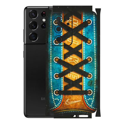 Samsung A/S Series Phone Skins (All Models) - Sneakers Lover Nike - 3D Embossed Finish (L-262) Samsung Galaxy S21 Ultra 5G