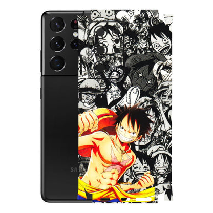 Samsung A/S Series Phone Skins (All Models) - Anime Comics Games Doodles - 3D Embossed Finish (L-27) Samsung Galaxy S21 Ultra 5G