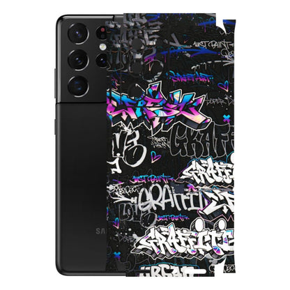 Samsung A/S Series Phone Skins (All Models) - Graffiti Killer - 3D Embossed Finish (L-274) Samsung Galaxy S21 Ultra 5G