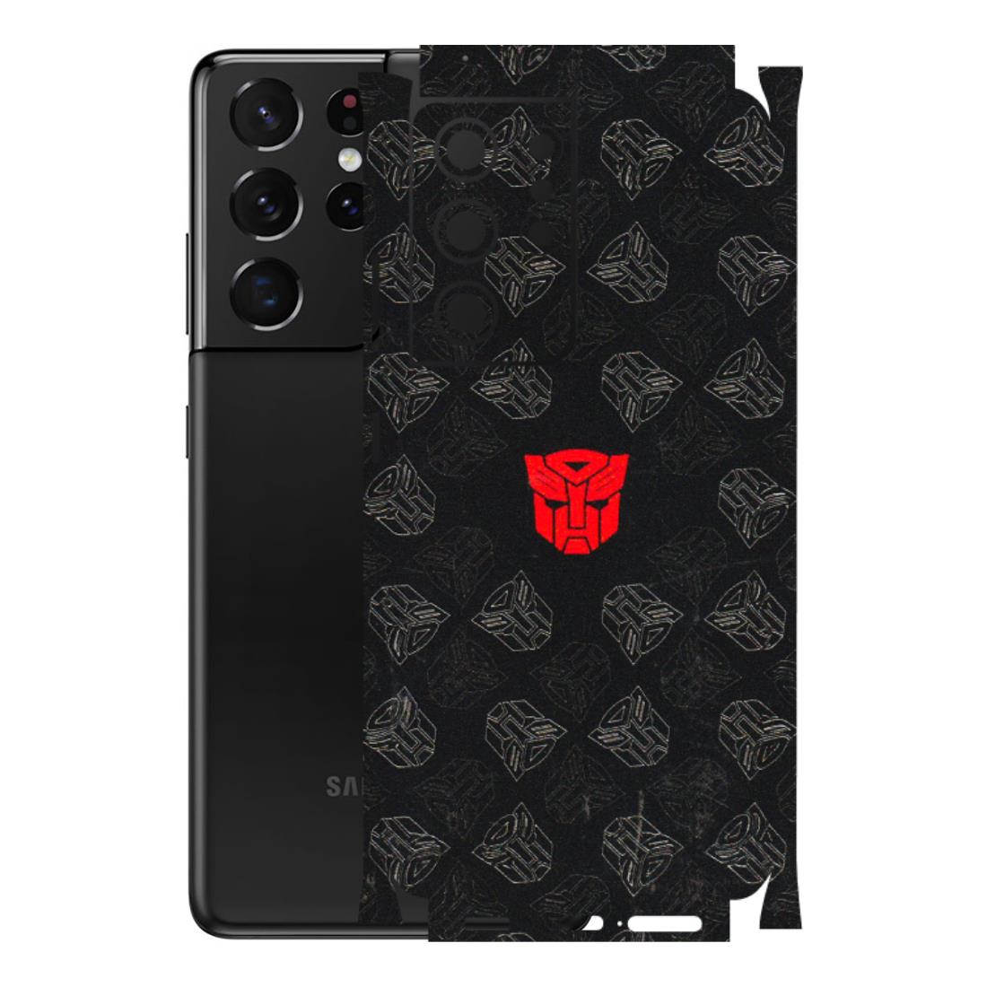 Samsung A/S Series Phone Skins (All Models) - Transformers Devastation - 3D Embossed Finish (L-301) Samsung Galaxy S21 Ultra 5G