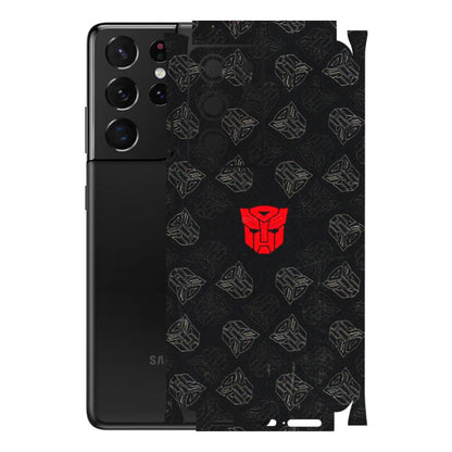 Samsung A/S Series Phone Skins (All Models) - Transformers Devastation - 3D Embossed Finish (L-301) Samsung Galaxy S21 Ultra 5G