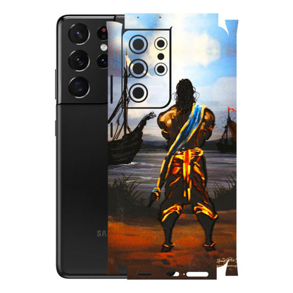 Samsung A/S Series Phone Skins (All Models) - Heavenly God Figure - 3D Embossed Finish (L-34) Samsung Galaxy S21 Ultra 5G