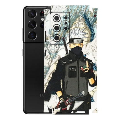 Samsung A/S Series Phone Skins (All Models) - Kakashi Hatake Naruto Anime - 3D Embossed Finish (L-46) Samsung Galaxy S21 Ultra 5G