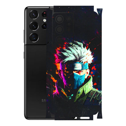 Samsung A/S Series Phone Skins (All Models) - Anime Cool Character - 3D Embossed Finish (L-59) Samsung Galaxy S21 Ultra 5G