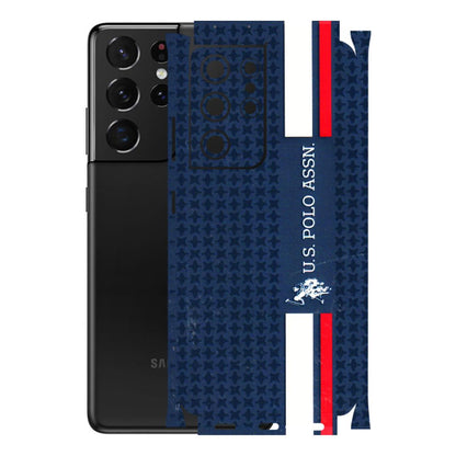 Samsung A/S Series Phone Skins (All Models) - US POLO Designer Brand - 3D Embossed Finish (L-65) Samsung Galaxy S21 Ultra 5G