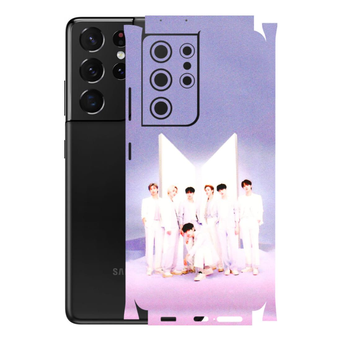 Samsung A/S Series Phone Skins (All Models) - BTS - 3D Embossed Finish (L-94) Samsung Galaxy S21 Ultra 5G